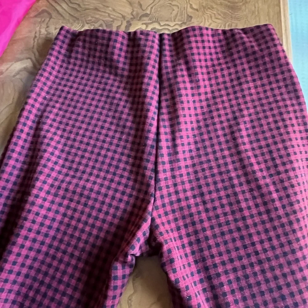 Plaid red and Black Zara pants xl - Picture 12 of 15
